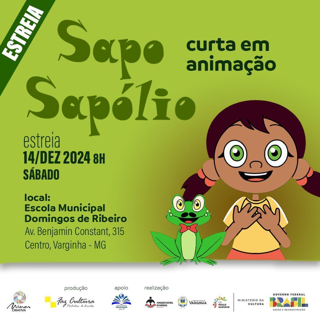 Escola Municipal Domingos Ribeiro de Rezende recebe espetáculo, em Varginha