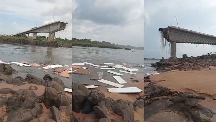 Ponte de Estreito, que liga o Tocantins ao Maranhão.