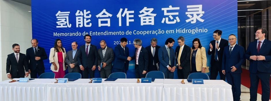 Unifei e grupo chinês firmam parceria para abastecimento sustentável de veículos