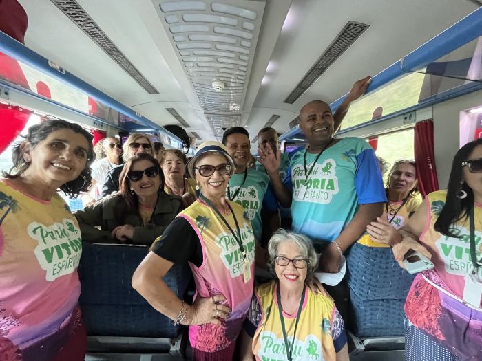 Participantes do “Mauro Negrão — excursão e animação”