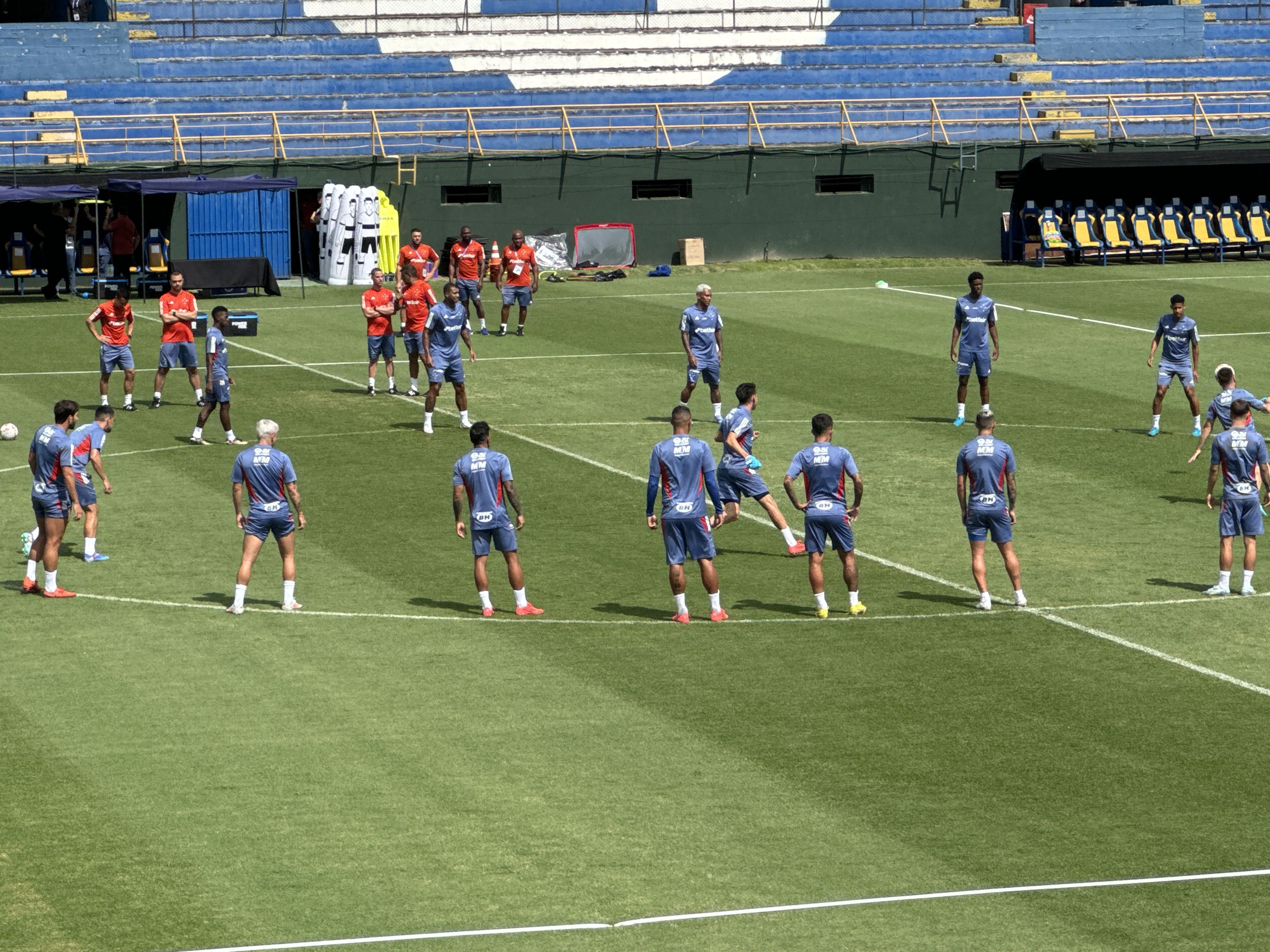 Cruzeiro encerra preparação para final da Sul-Americana; veja provável time