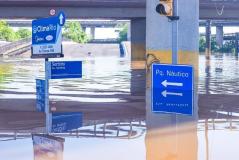 Fotos da Prefeitura de Porto Alegre da tragédia no Rio Grande do Sul após fortes chuvas
