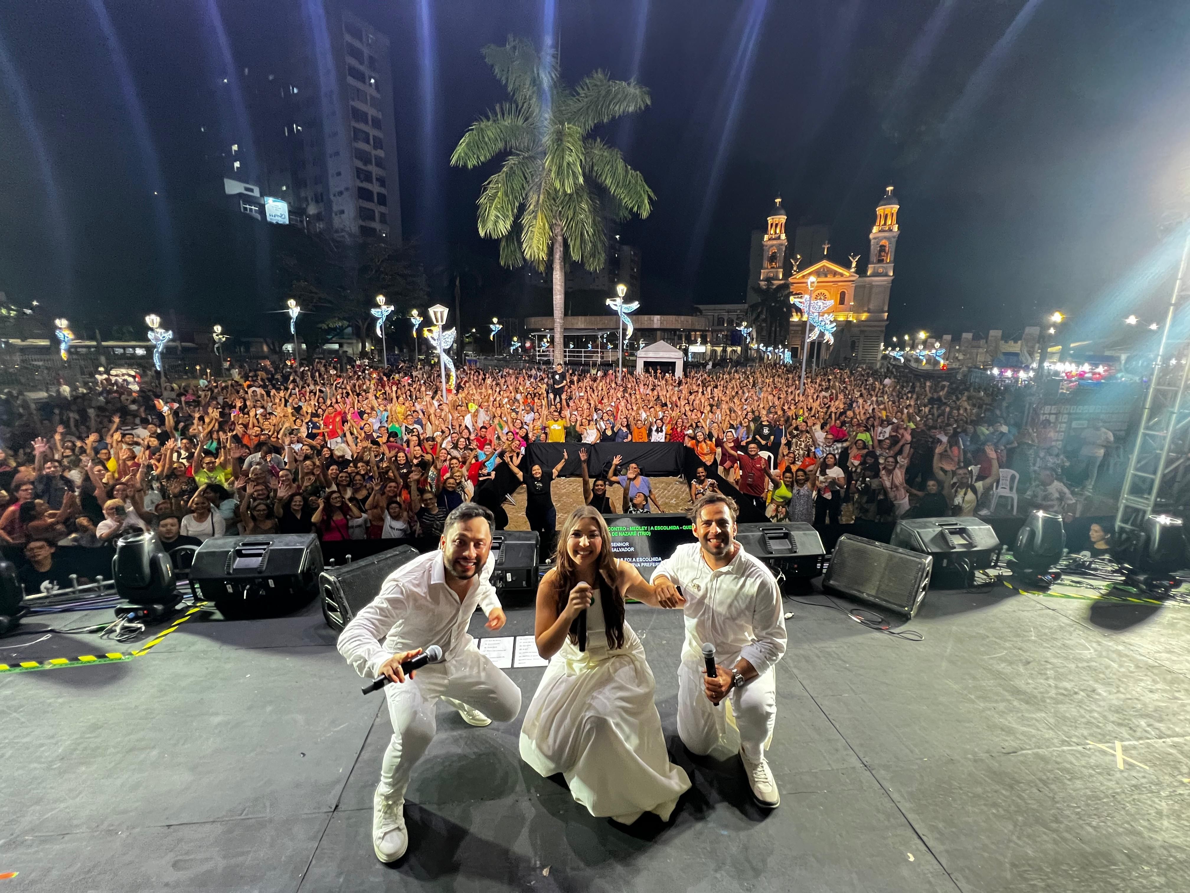 De peregrinos a cantores do show de abertura do Círio de Nazaré 2024, conheça o 'Bendito Encontro'