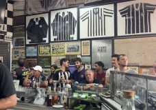 Registros da 'despedida' do Bar do Salomão da tradicional esquina do bairro Serra