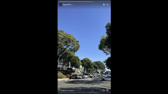 Publicação feita por Thiago nesta quarta-feira (5), no Instagram Publicação feita por Thiago nesta quarta-feira (5), no Instagram