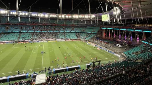 Arena Fonte Nova em noite de Copa Libertadores