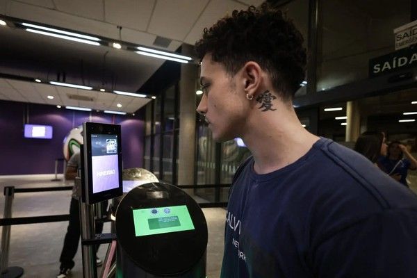 Mineirão realiza teste de biometria facial