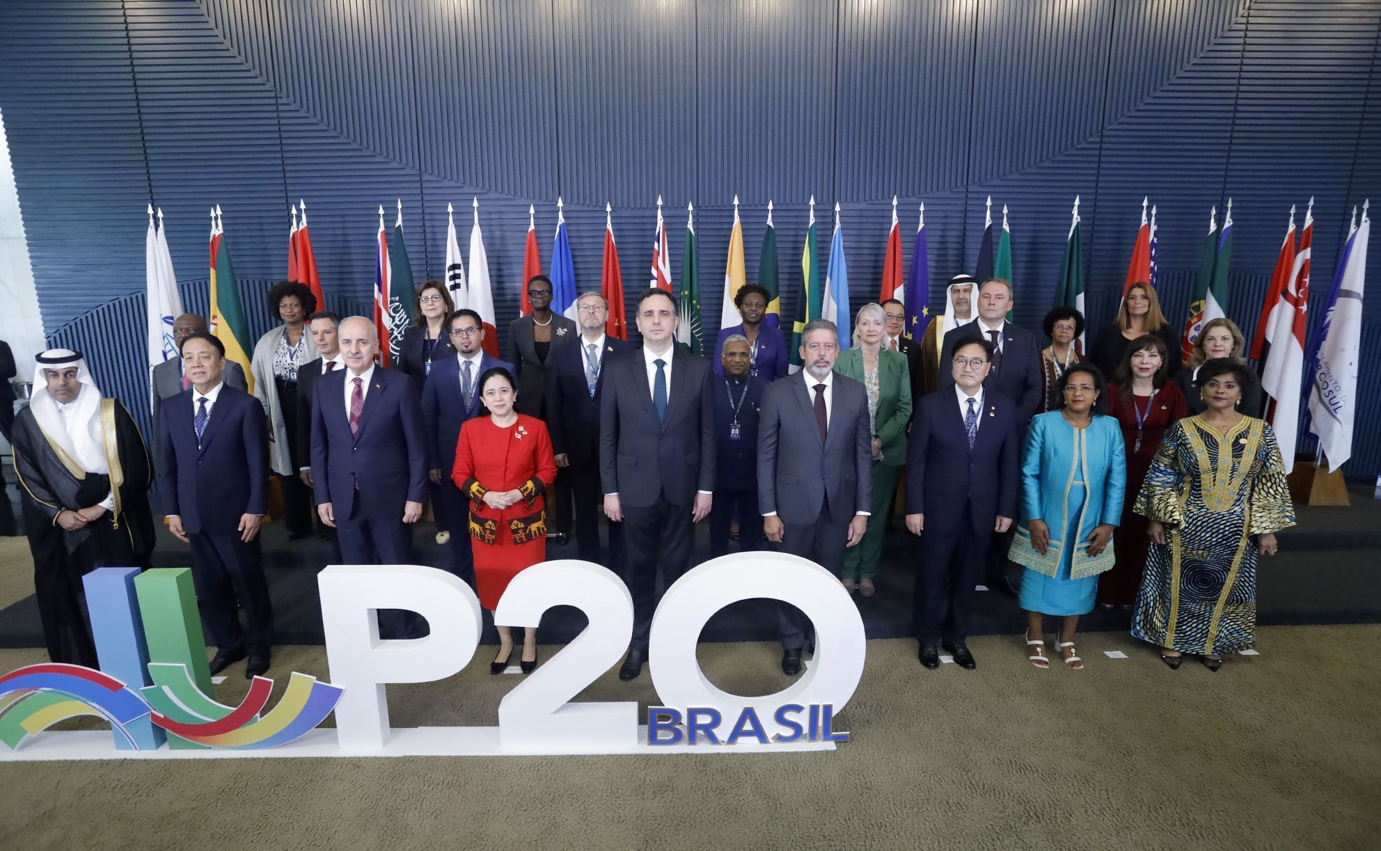 Na cúpula dos Parlamentos do G20, Pacheco defende regulação da inteligência artificial