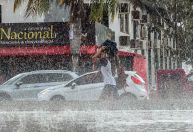 Defesa Civil de BH alerta para chuva com raios e ventos neste sábado (11)