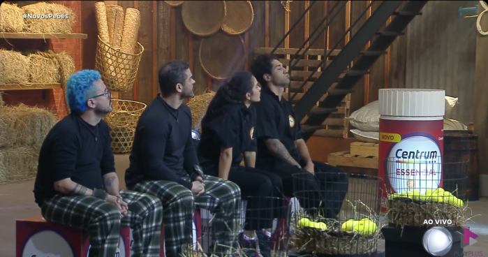 Fernando, Sidney, Gizelly e Cauê estão imunes
