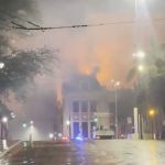 Incêndio atinge prédio da Faculdade de Direito da USP