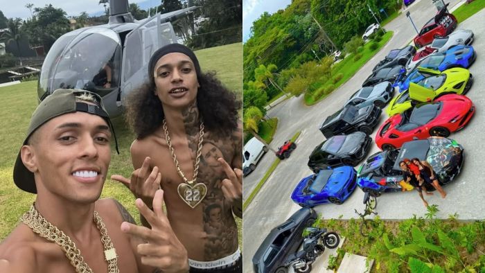 Influenciador Buzeira é amigo do rapper Oruam. Influenciador Buzeira é amigo do rapper Oruam.