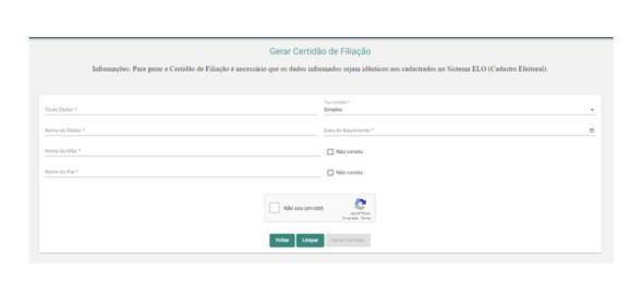 Insira seus dados.