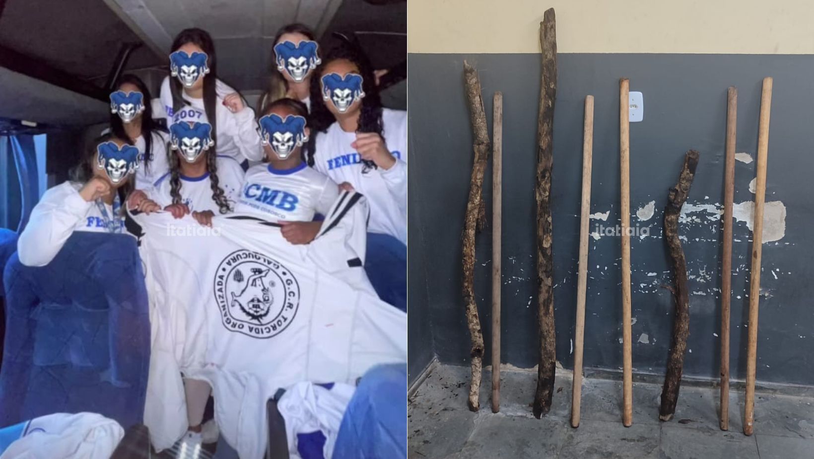 Integrantes da Máfia Azul 'comemoram' após agredir e roubar torcedora da Galoucura