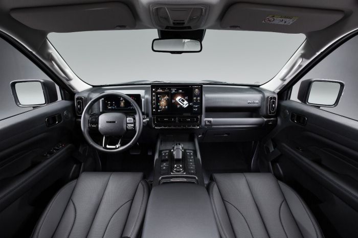 Interior do Haval H9