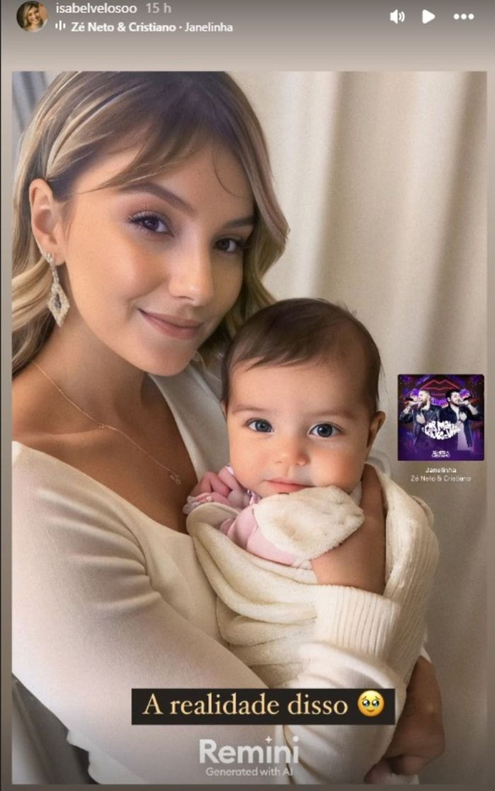 Com câncer terminal, Isabel Veloso posta foto com 'filho'; confira.