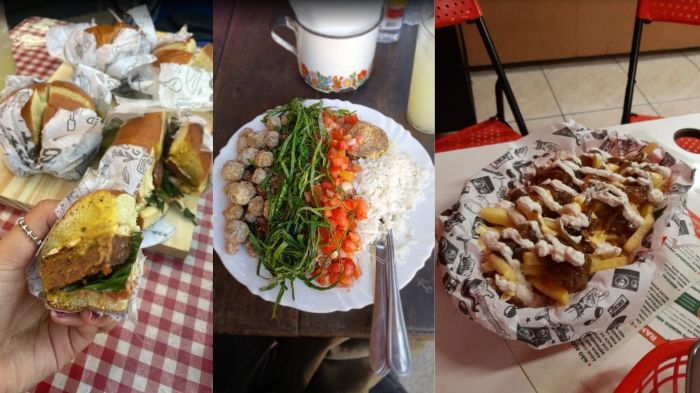 Comidas de: Seu Trem / Quintal Vegan / Public House Vegan