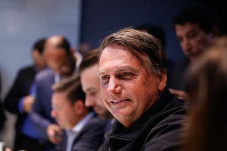 O ex-presidente Jair Bolsonaro (PL) cumpre pena em regime domiciliar, em Brasília.