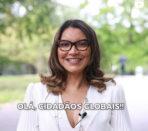 No Central Park, Janja faz vídeo com saudação em inglês para pedir ajuda contra a fome; assista