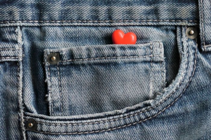 Pequeno bolso Jeans