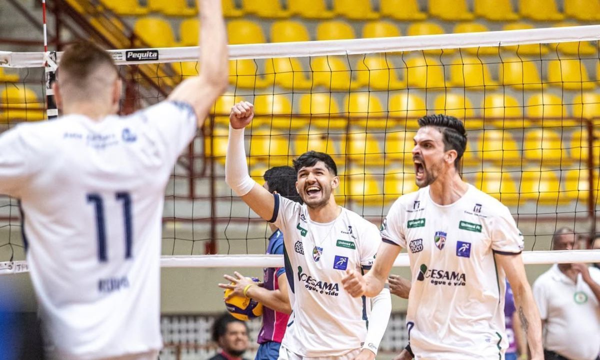 JF Vôlei vence Norde Vôlei na estreia da Superliga B em Juiz de Fora