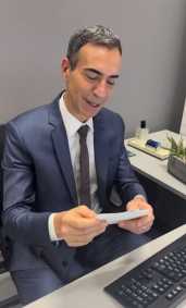 César Tralli apresentou seu primeiro JN nesta segunda-feira (3)
