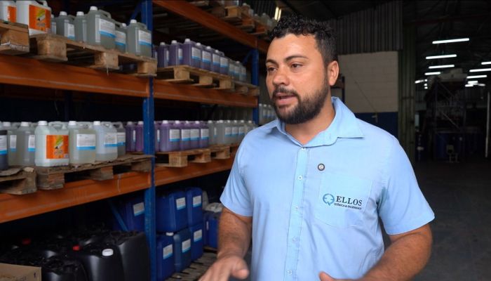 João Paulo Braga, proprietário da Eloos Química João Paulo Braga, proprietário da Eloos Química