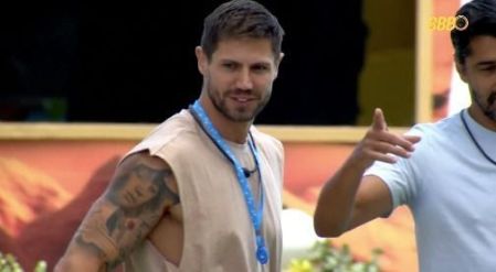 Jonas Sulzbach em dinâmica no BBB 26