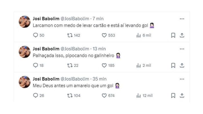 Esposa de Zé Ivaldo faz postagens sobre Atlético e Cruzeiro no X, antigo Twitter Esposa de Zé Ivaldo faz postagens sobre Atlético e Cruzeiro no X, antigo Twitter