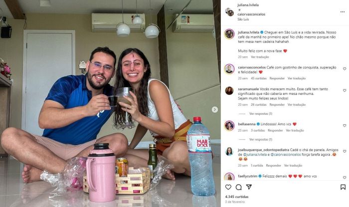Desde que começou na saga de descobrir o câncer, Juliana vem relatando nas redes sociais o passo a passo da cirurgia, tratamento e recuperação.
