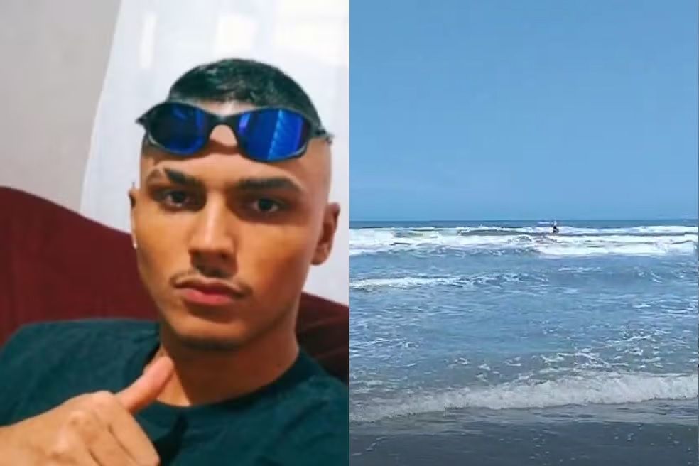 Bombeiros entram no 4º dia de buscas por jovem que desapareceu no mar em Praia Grande (SP)