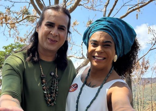 Juhlia Santos e Duda Salabert