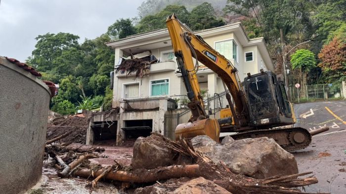 Juiz de Fora registra novos desabamentos 