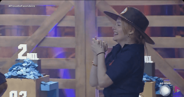 Julia é a primeira Fazendeira da temporada