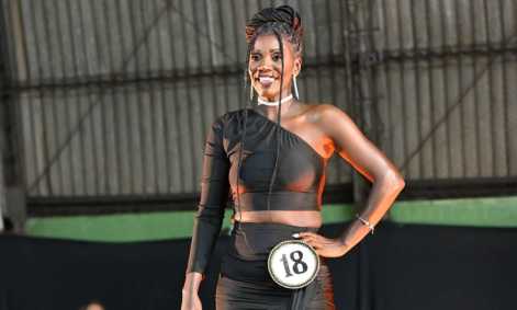 Juliana do Carmo desfile roupa de gala Miss e Mister Gari 2025 em Juiz de Fora