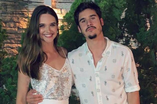 Nicolas Prattes e Juliana Paiva em registro no Instagram