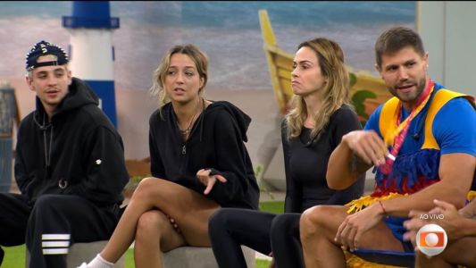 Juliano e Jonas discutiram durante o Sincerão