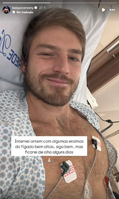 Juliette e Kaique no hospital