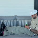 Justin publicou uma foto com a canção "Águas de Março", de Tom Jobim e Elis Regina