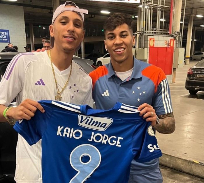 WS da Igrejinha (esq) e Kaio Jorge (dir) no Mineirão WS da Igrejinha (esq) e Kaio Jorge (dir) no Mineirão