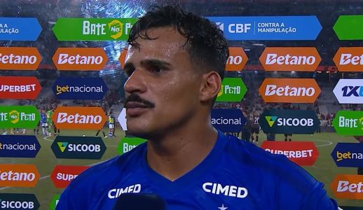 Kaiki Bruno em entrevista após Athletico-PR 2 x 1 Cruzeiro, pelo Brasileirão 2026