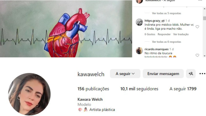 A jovem tinha cerca de dois mil seguidores em suas redes sociais, no entanto, nesta quinta-feira (23), já são mais de 10 mil seguidores. A jovem tinha cerca de dois mil seguidores em suas redes sociais, no entanto, nesta quinta-feira (23), já são mais de 10 mil seguidores.
