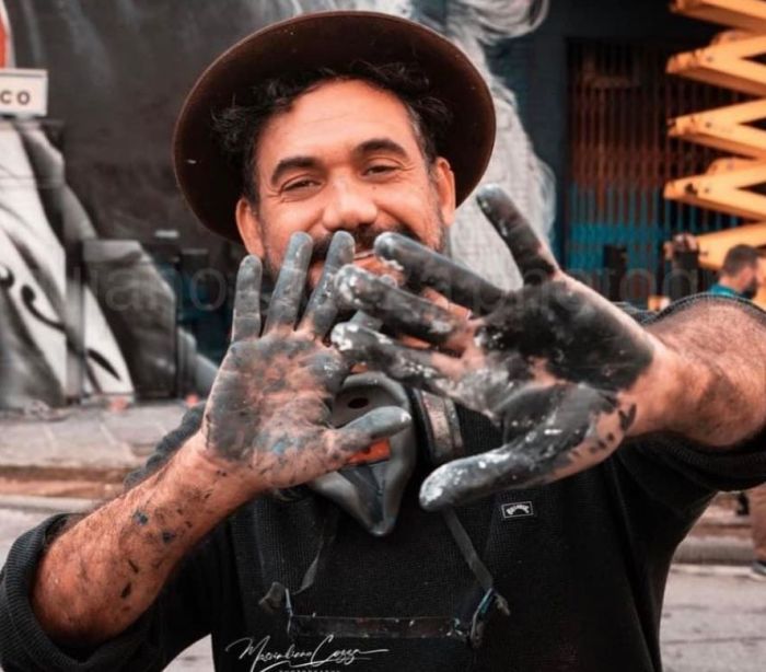 Eduardo Kobra é um dos muralistas mais reconhecidos da atualidade
