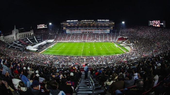 Estádio lotado para jogo entre LAFC e Inter Miami