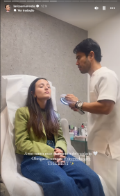 Larissa Manoela postou registros na clínica