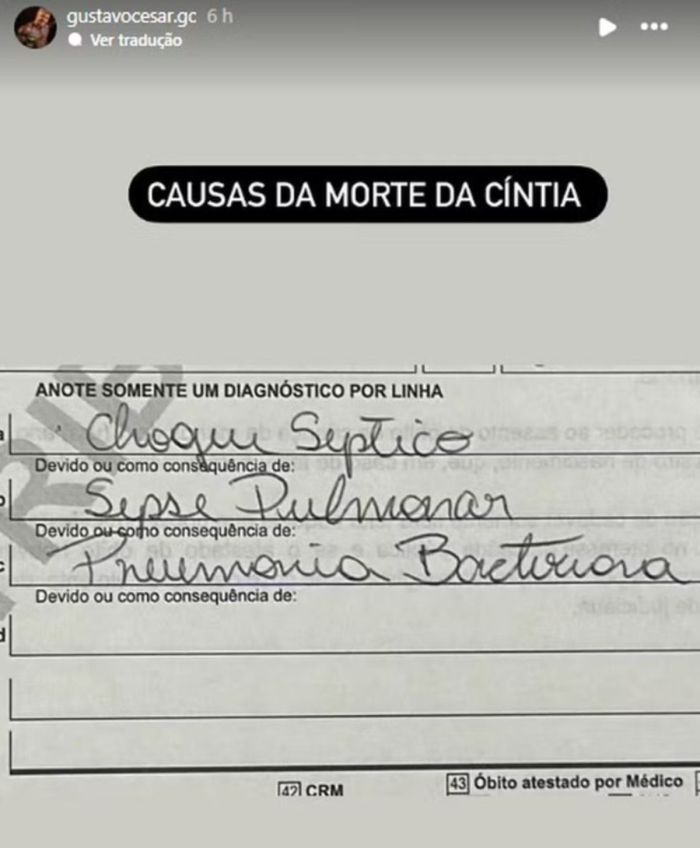 Infecção de origem da sepse pode ser bacteriana, fúngica, viral, parasitária ou por protozoários