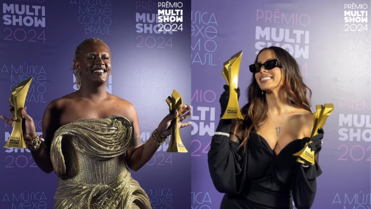 Prêmio Multishow 2024: confira os vencedores de cada categoria