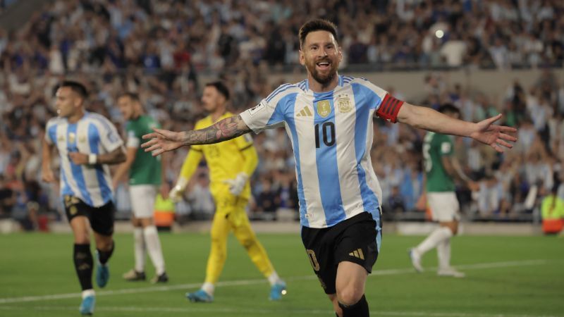 Messi se emociona após goleada da Argentina e fala sobre 'clima de despedida'