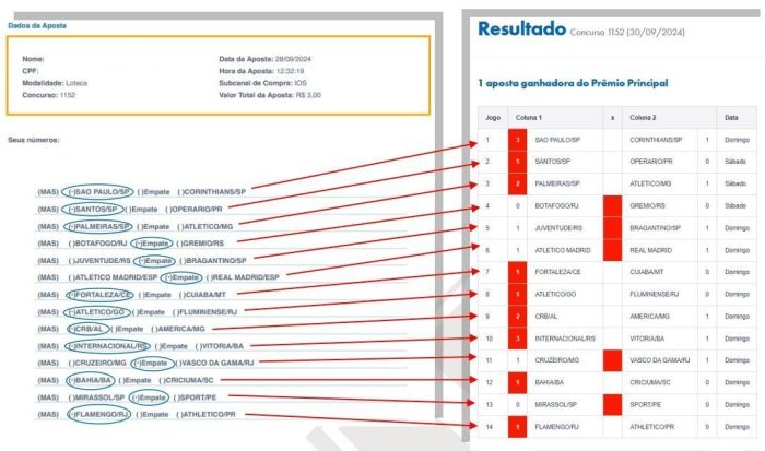 Suposto jogo premiado não foi reconhecido pelo sistema da Caixa, diz apostador de Caeté 