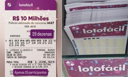 Prêmio da Lotofácil é o segundo maior da loteria neste ano